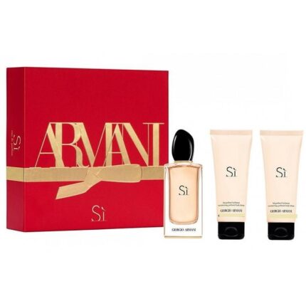 ARMANI SI EDP 50ML+50SG+50BL