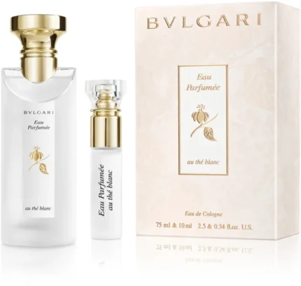 BVLGARI AU THE BLANC 75ML+10ML SET