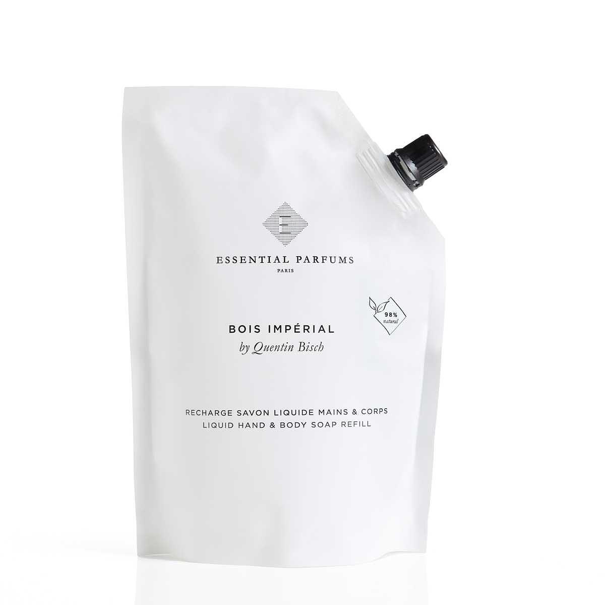 ESSENTIAL PARFUMS BOIS IMPERIAL HAND AND BODY REFILL 500ML ESSENTIAL PARFUMS BOIS IMPERIAL HAND AND BODY REFILL 500ML
