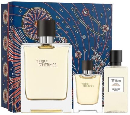 HERMES TERRE SET 100ML EDT+12.5+40 AS