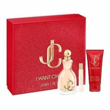 JIMMY CHOO I WANT CHOO EDP 100ML+7.5ML+100BL