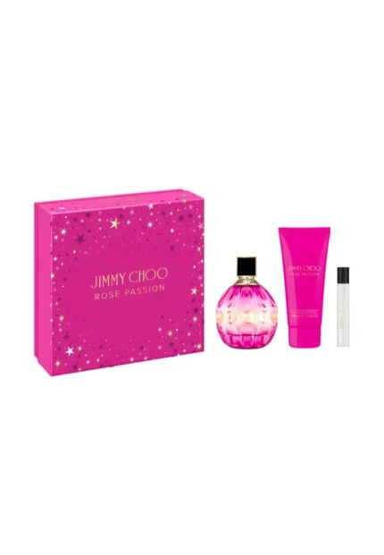 JIMMY CHOO ROSE PASSION EDP D 100ML+100BL+7.5ML