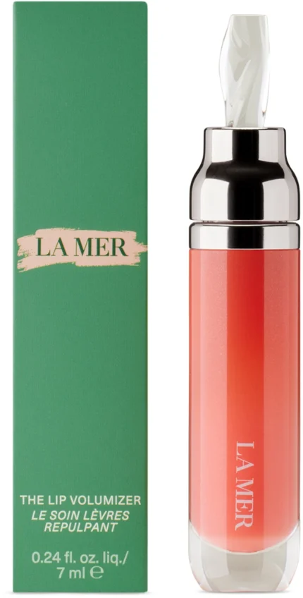 LA MER THE LIP VOLUMIZER SHEER CORAL 7ML GLOSS