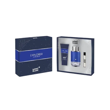 MONTBLANC EXPLORER ULTRA BLUE 100ML+100SH GEL+7.5ML