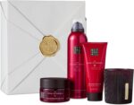 RITUALS SET THE RITUAL OF AYURVEDA BODY CREAM 100ML+BODY SCRUB 125G+FOAMING SHOWER GEL+CANDLE 140G