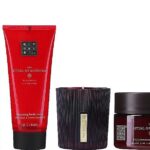 RITUALS SET THE RITUAL OF AYURVEDA BODY CREAM 100ML+BODY SCRUB 125G+FOAMING SHOWER GEL+CANDLE 140G