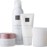 RITUALS SET THE RITUAL OF SAKURA BODY CREAM 100ML+BODY SCRUB 125G+FOAMING SHOWER GEL 200ML+SCENTED CANDLE 140G