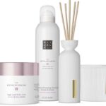 RITUALS SET THE RITUAL OF SAKURA LARGE FOAMING SHOWER GEL 200ML+MINI FRAGRANCE STICKS+SCENTED CANDLE 140G+BODU CREAM 200ML