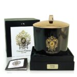 TIZIANA TERENZI ECSTASY BLACK GLASS CANDLE 1000ML