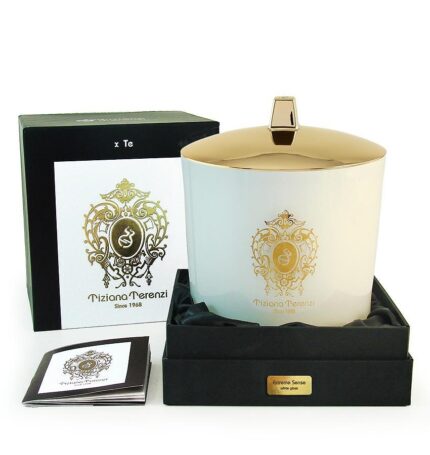 TIZIANA TERENZI EXTREME SENSE WHITE GLASS CANDLE 1000ML