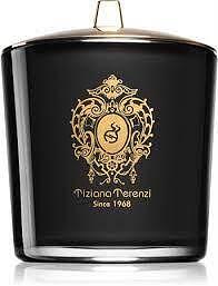 TIZIANA TERENZI FOCONERO BLACK GLASS CANDLE 500ML