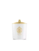 TIZIANA TERENZI GOLD ROSE OUDH WHITE GLASS CANDLE 1000ML