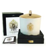 TIZIANA TERENZI ISCHIA ORCHID WHITE GLASS CANDLE 1000ML