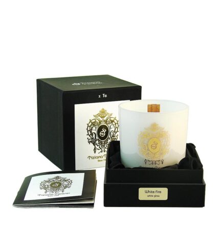 TIZIANA TERENZI KIRKE WHITE GLASS CANDLE 170ML