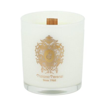 TIZIANA TERENZI KIRKE WHITE GLASS CANDLE 500ML