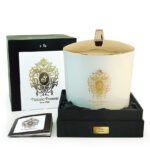 TIZIANA TERENZI LILLIPUR WHITE GLASS CANDLE 1000ML