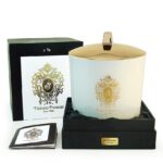 TIZIANA TERENZI MEDITERRANEAN WHITE GLASS CANDLE 1000ML
