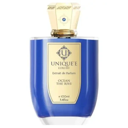 UNIQUE`E LUXURY OCEAN THE RIVE BLUE BOTTLE BLUE SWAROVSKI U 100ML