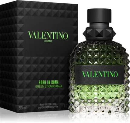 VALENTINO UOMO BORN IN ROMA GREEN STAVAGANZA EDT M 50ML
