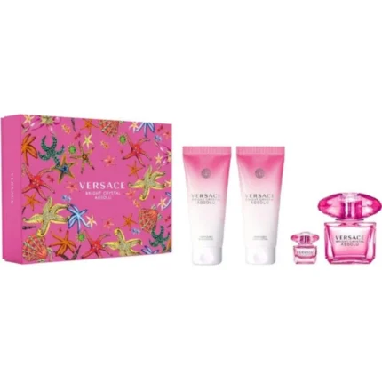 VERSACE BRIGHT CRYSTAL ABSOLU EDP 90ML+100SG+100BL+5ML