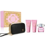 VERSACE BRIGHT CRYSTAL EDT 90ML+100SG+100BODY+POUCH