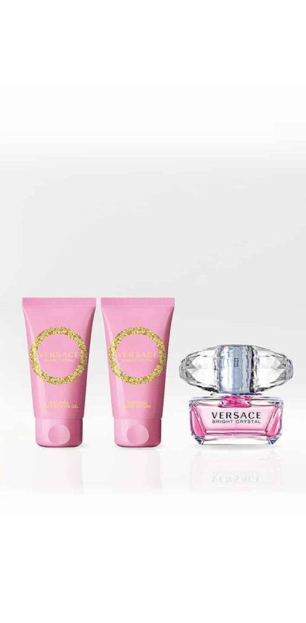 VERSACE BRIGHT CRYSTAL EDT D 50ML+50SG+50BL