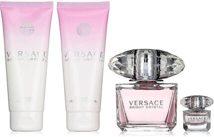 VERSACE BRIGHT CRYSTAL EDT D 90ML+100SG+100BL+5ML