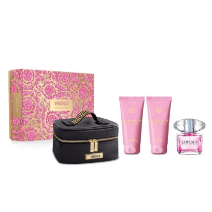 VERSACE BRIGHT CRYSTAL EDT D 90ML+100SG+100BL+GWP