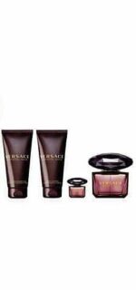 VERSACE CRYSTAL NOIR EDP 90ML+100BL+100SG+MINI