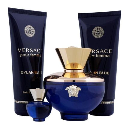 VERSACE DYLAN BLUE D EDP 100ML+100SG+100BL+5ML
