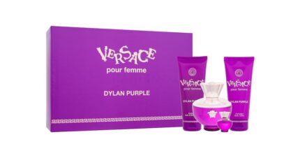 VERSACE DYLAN PURPLE EDP D 100ML+100SG+100BL+5ML