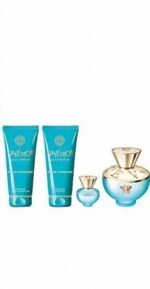 VERSACE DYLAN TURQUOISE EDT D 100ML+100SG+100BL+5ML