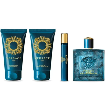 VERSACE EROS POUR HOMME EDP 100ML+75ASB+75SG+10ML