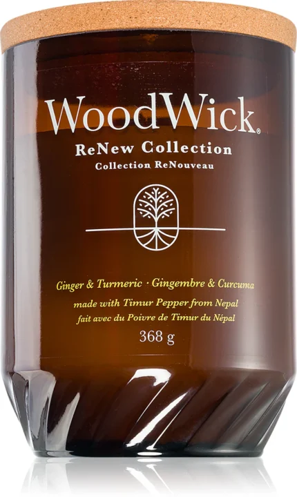 WOODWICK CANDELS GINGER & TURMERIC 368g