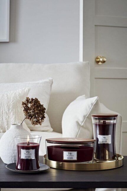WOODWICK CANDLES BLACK CHERRY 275G