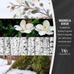 WOODWICK ELLIPSE MAGNOLIA BIRCH CANDLE 453.6g