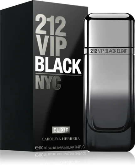 CAROLINA HERRERA 212 VIP BLACK ELIXIR EDP M 100ML