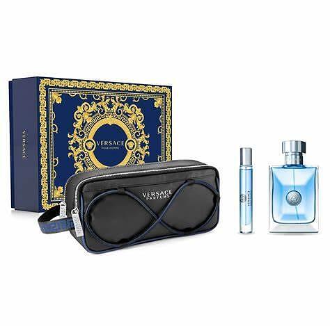 VERSACE POUR HOMME 100ML+10ML+BLACK TROUSSE